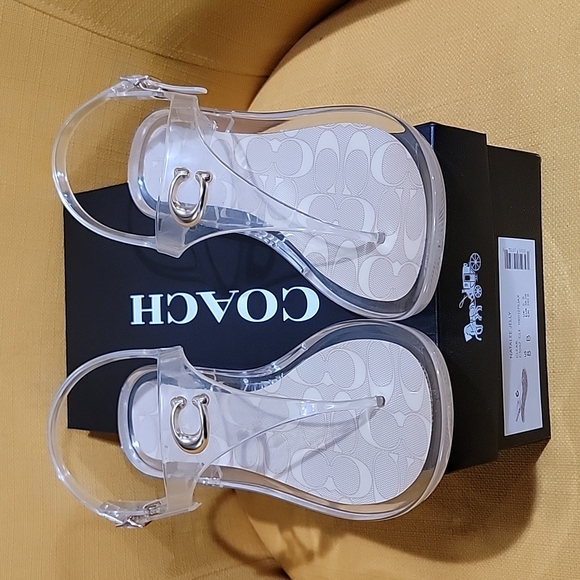 Coach Natalee jelly sandals - Picture 1 of 3